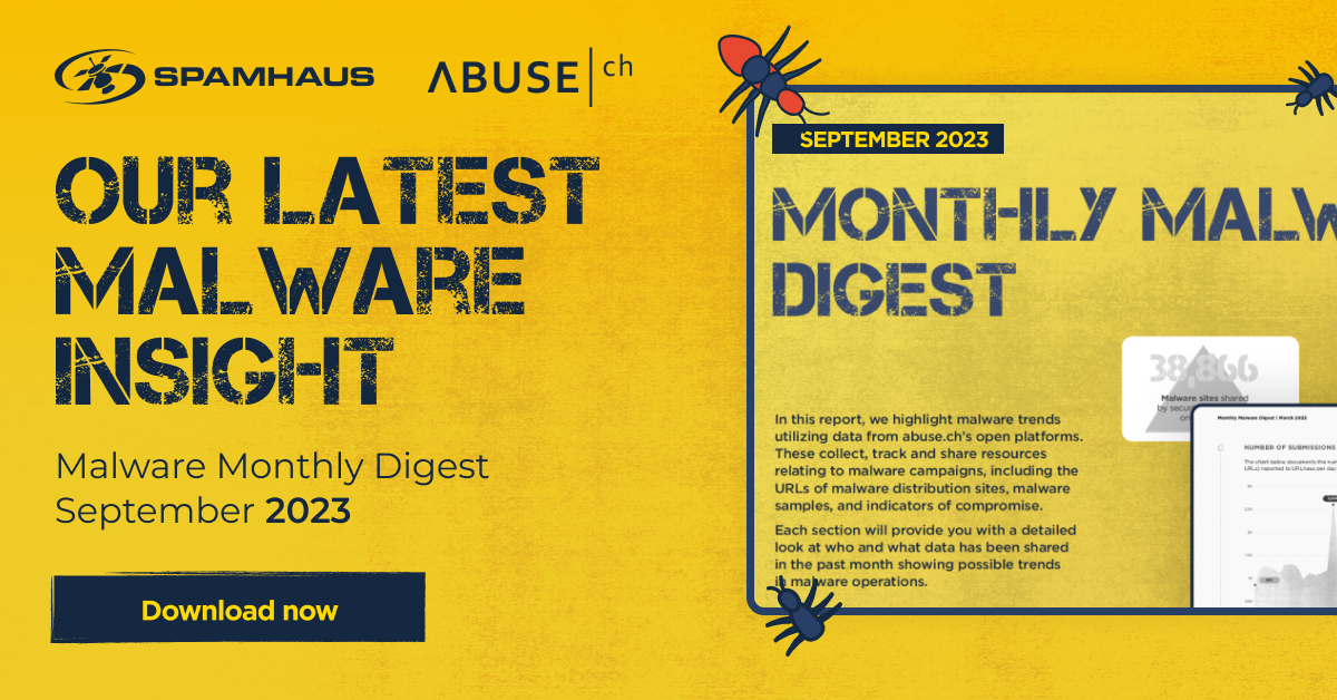 Malware Digest September 2023