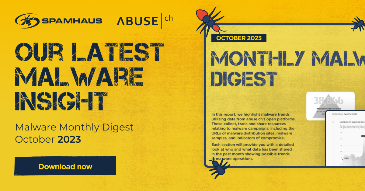 Malware Digest October 2023