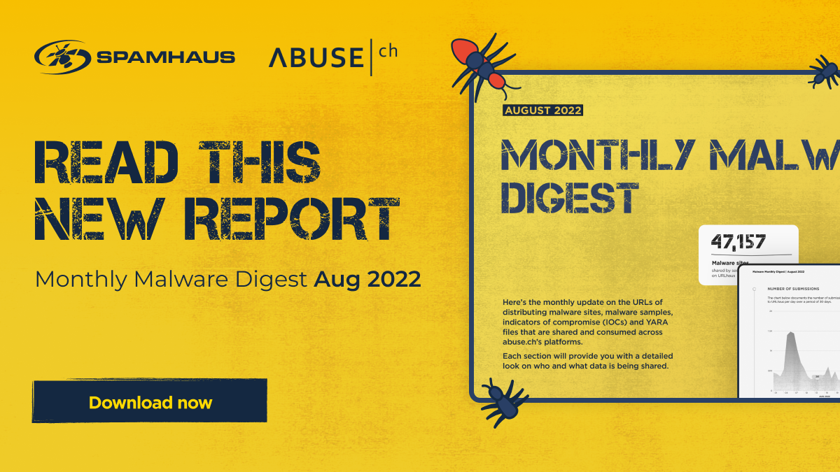 Malware Digest August 2022